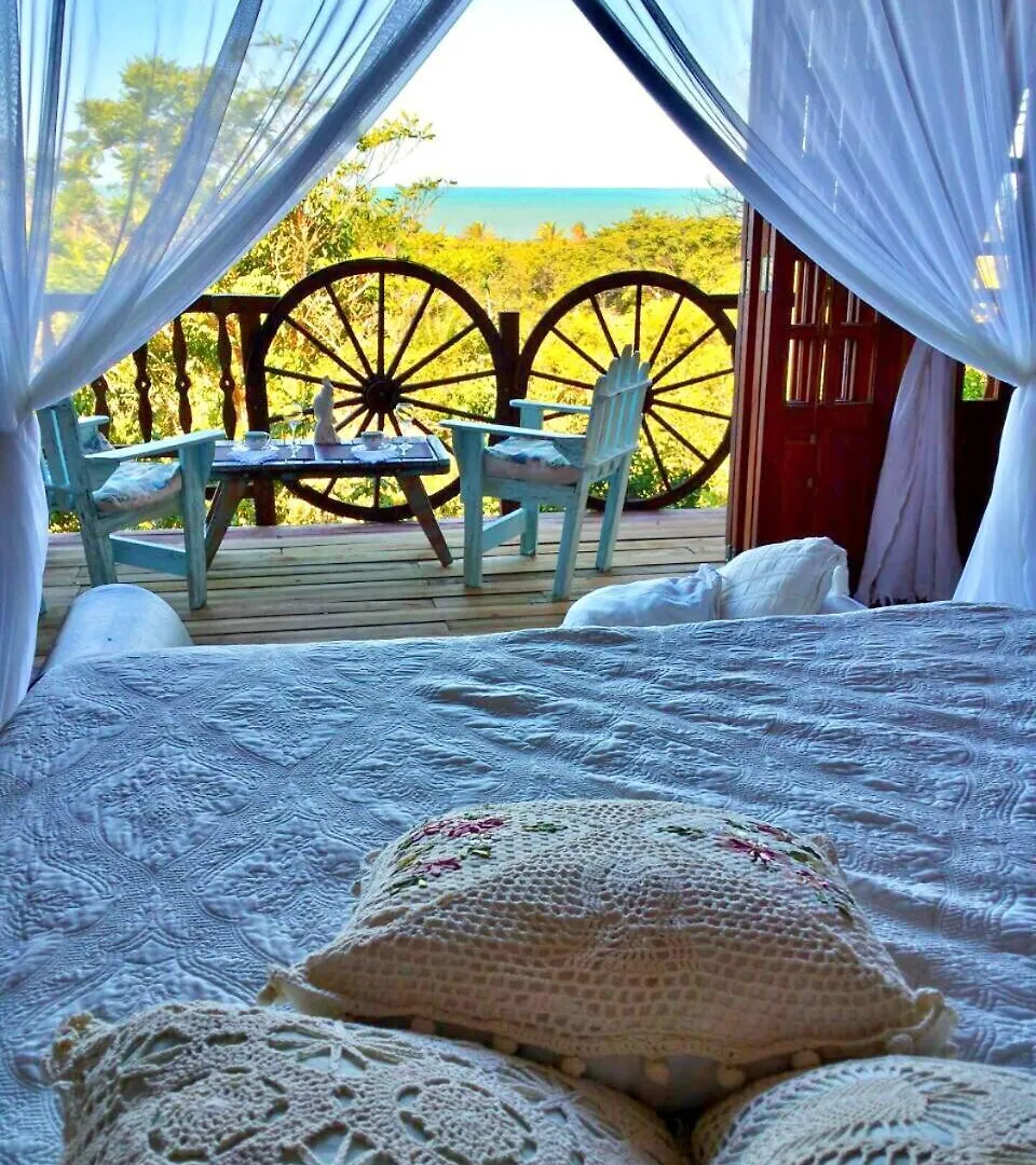 Bangalo Maria Vista Mar, Luxo Em Trancoso Vila Porto Seguro Brasil